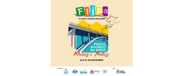 Festival Literário de Paulo Afonso se une ao Festival de Jazz e traz programações nacionais.