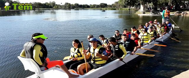 No Ultimo Domingo a Associação Carranca Boat Promoveu a Remada do Papai