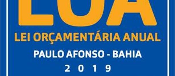 Audiência Pública aborda Lei Orçamentária Anual (LOA) 2019