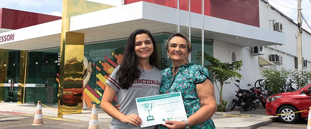 Estudante do Colégio Montessori representará a Bahia em Olimpíada do conhecimento