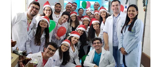 Pacientes do HMPA recebem visita de alunos da Univasf