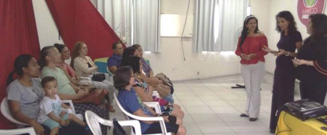 Centro de Referência da Mulher realiza palestra sobre o Agosto Lilás