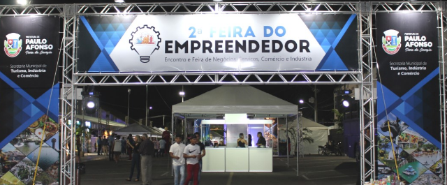 Prefeitura de Paulo Afonso prepara 3ª edição da Feira do Empreendedor