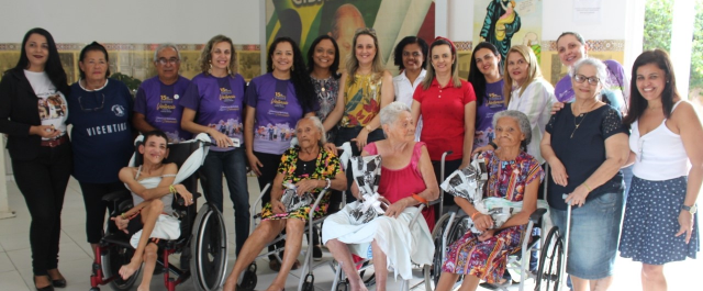 Semana do Idoso: Prefeitura e entidades levam ação social à Casa de Repouso São Vicente de Paulo