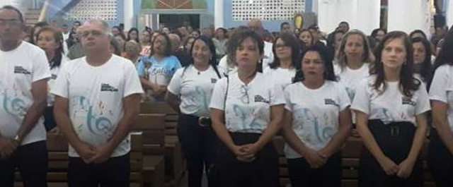 Servidores da Educação participam de Missa em homenagem ao Dia do Professor
