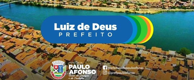 Prefeito Luiz de Deus emite carta aberta à população pauloafonsina
