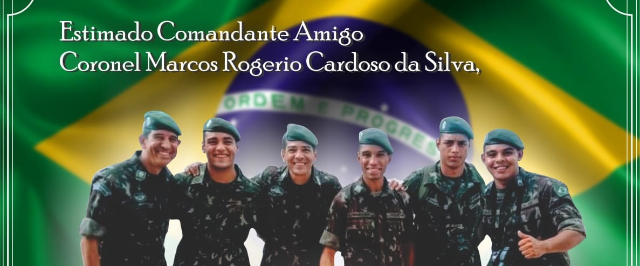 Tenente Coronel Cardoso, Comandante da 1ª  Cia Inf foi promovido a Coronel: Veja depoimento
