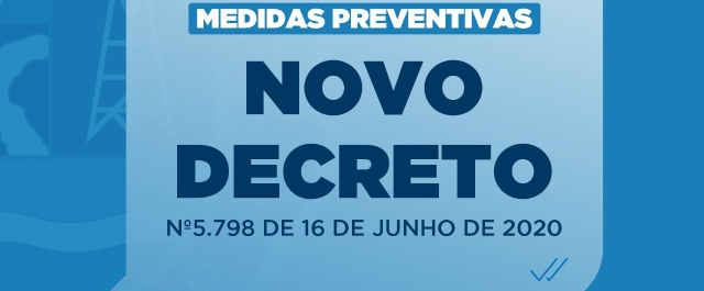 Novo Decreto prorroga por 90 dias situação de emergência no município devido a pandemia