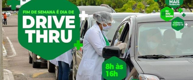 Prefeitura por meio da secretária de saúde realizará 9ª edição do Drive-thru da vacinação esse fim de semana
