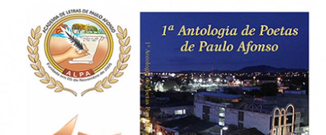 A ALPA prorroga o prazo de inscrições para a 1ª Antologia de Poetas de Paulo Afonso até o dia 15 de Agosto