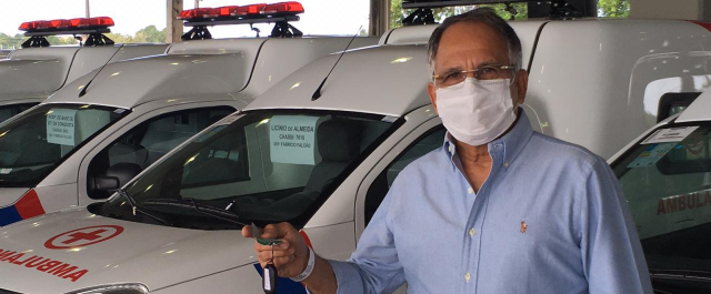 Paulo Afonso ganha ambulância do Governo do Estado para reforçar ações de saúde durante a pandemia