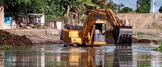 Limpeza da Lagoa do Senhor do Bonfim está em fase de conclusão