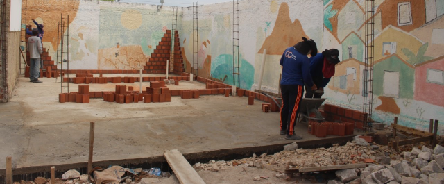 Escola Manoel de Almeida Kasprzykowsky recebe obras de ampliação em sua estrutura