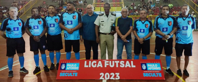 Desfile de abertura e bons jogos marcaram a abertura da Liga Futsal 2023