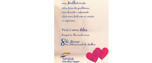 SINPA homenageia as mulheres de Paulo Afonso