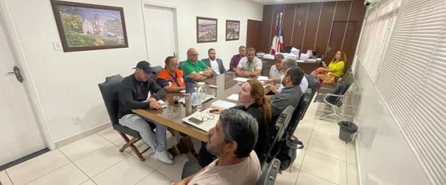 Marcondes e secretários participam de reunião com a Chesf sobre segurança de barragens