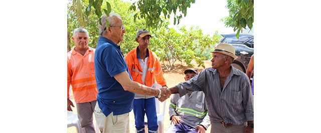 Equipe do governo se reúne com produtores rurais na Fazenda Matinha