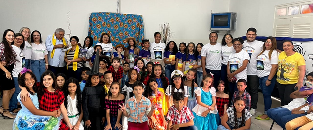 Escola Rivadalva realiza culminância do Projeto Sextou Literário