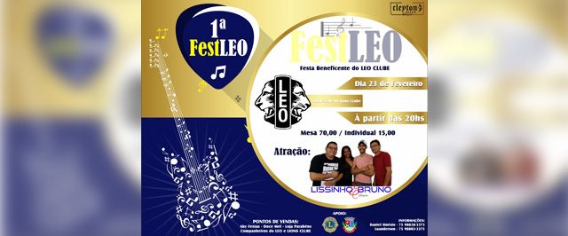 1º FestLEO - Lions Clube Paulo Afonso 23/02