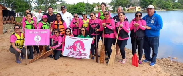 3º Festival Dragon Boat e 1º Carranca Fluvial Fest reúnem dezenas de mulheres na luta contra o câncer de mama em Paulo Afonso