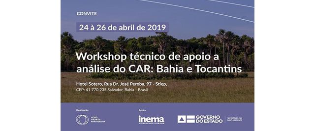 Bahia e Tocantins discutem aprimoramento do Cadastro Ambiental Rural
