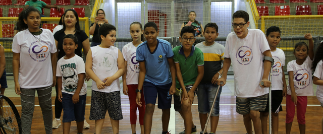 Atividade do Projeto Esporte e Inclusão fez parte da Semana da Pessoa com Deficiência