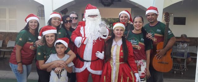 Gestão realiza festa natalina na Casa de Repouso São Vivente de Paulo